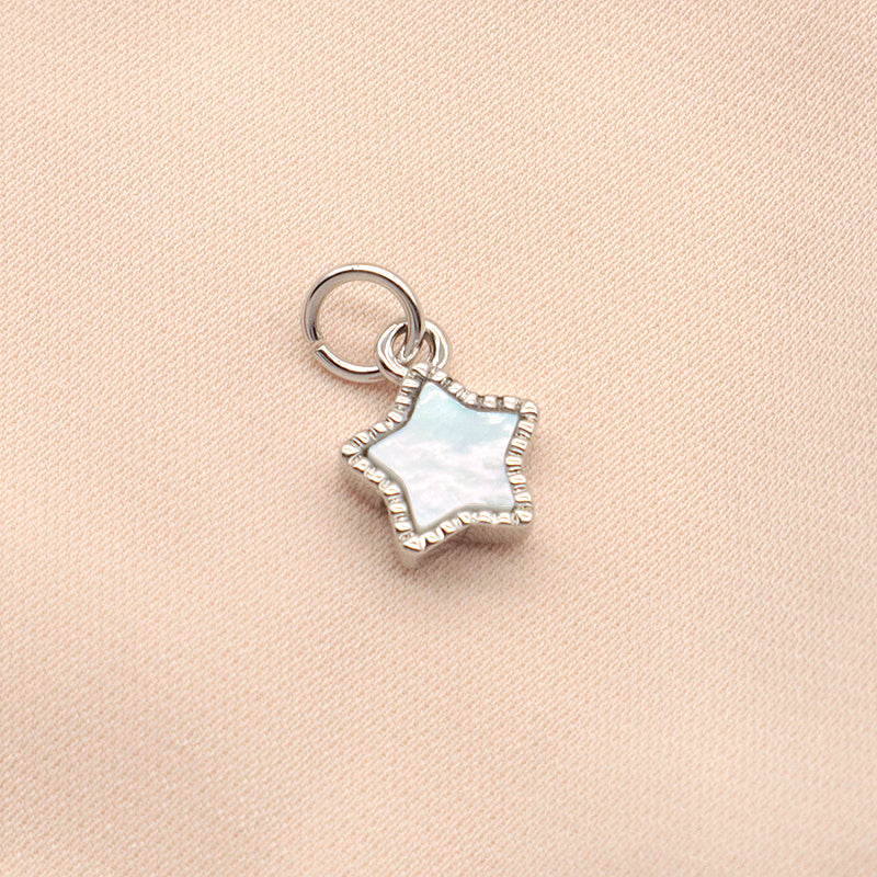 Wholesale Manufacture China Factory Custom Necklace Pendant Charm Gold Plated Star Shell Pendant For Women Gift