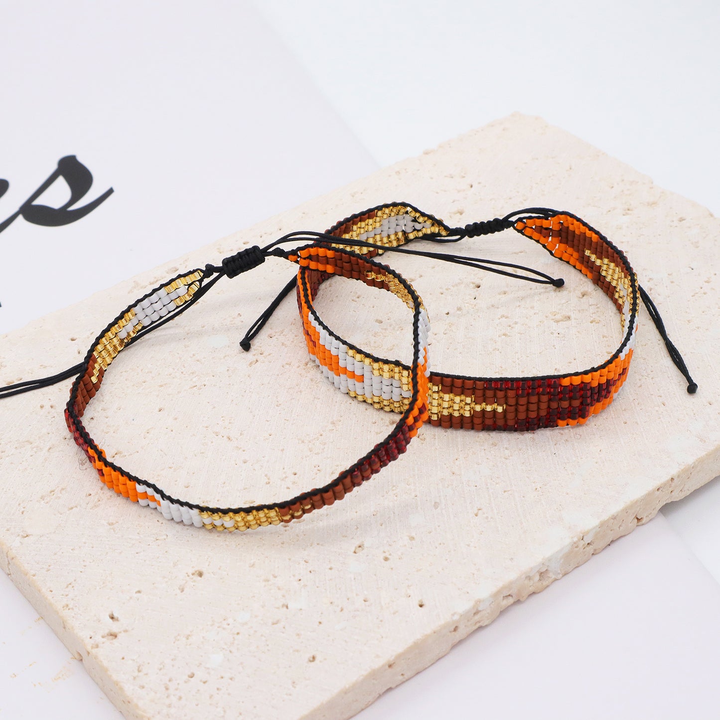 Fashion Design Custom String Miyuki Beads Bracelet Bangle Jewelry adjustable handmade Miyuki Bracelet for Teen Girl Women