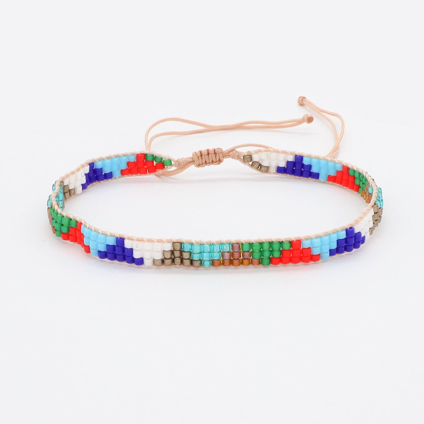 Popular Boho Jewelry Handmade Custom Miyuki bracelet bangle Fashion adjustable Woven Seed Bead Miyuki Bracelet for Women