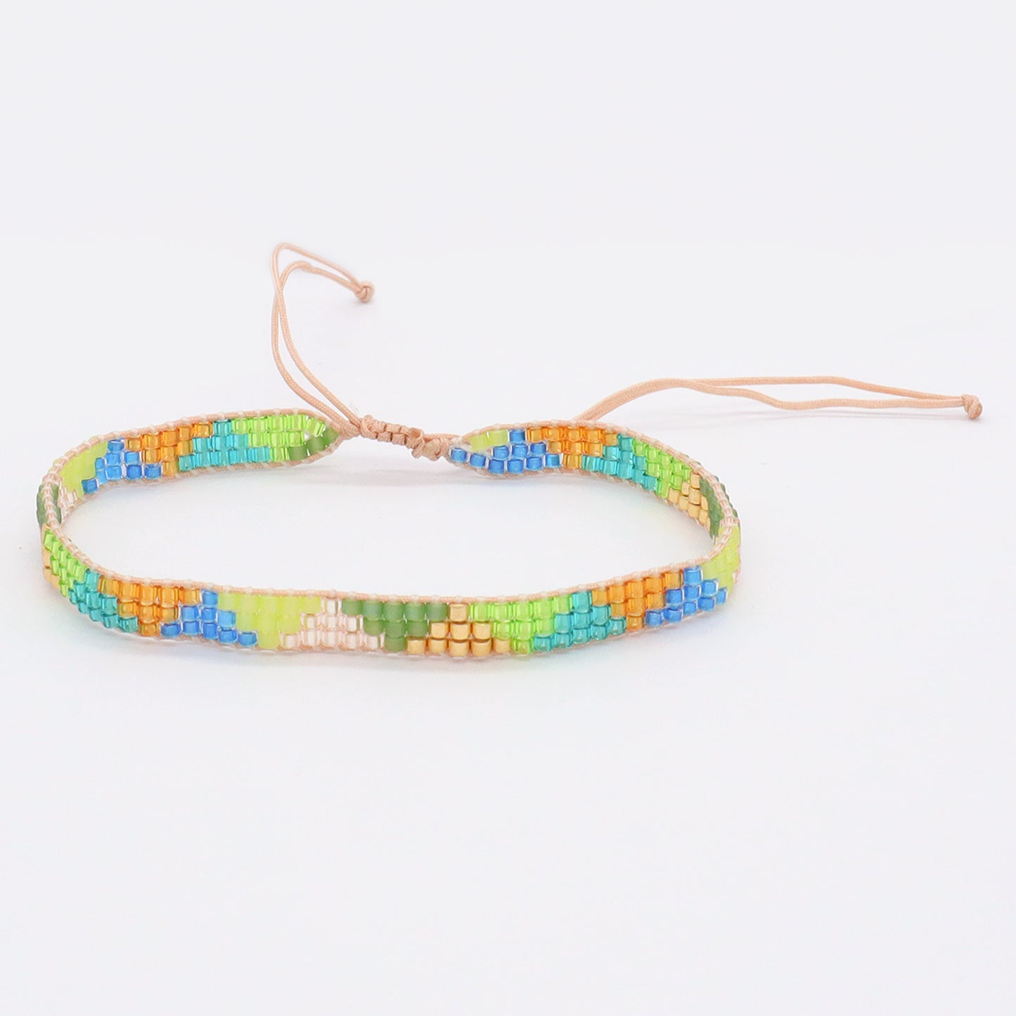 Popular Boho Jewelry Handmade Custom Miyuki bracelet bangle Fashion adjustable Woven Seed Bead Miyuki Bracelet for Women