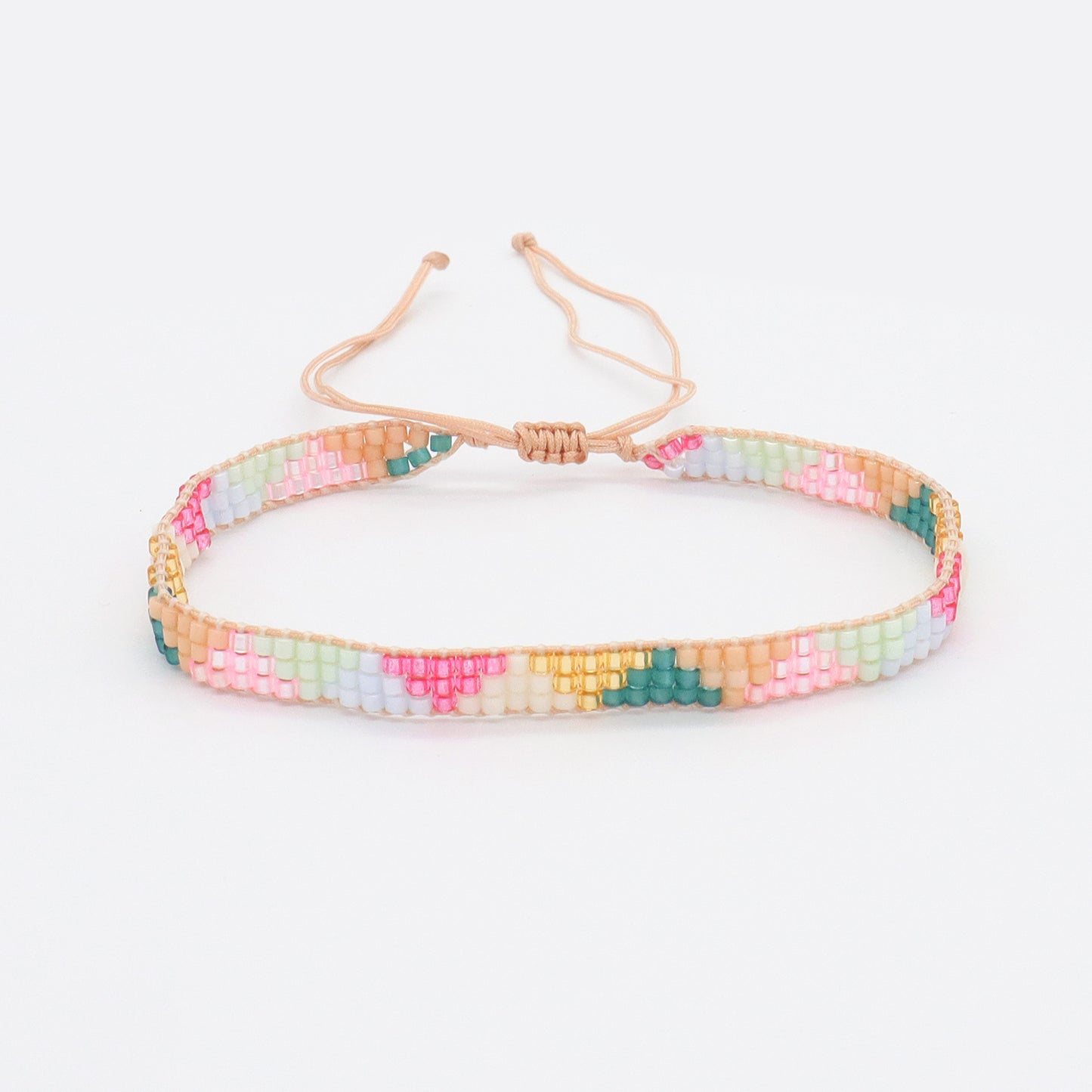 Popular Boho Jewelry Handmade Custom Miyuki bracelet bangle Fashion adjustable Woven Seed Bead Miyuki Bracelet for Women