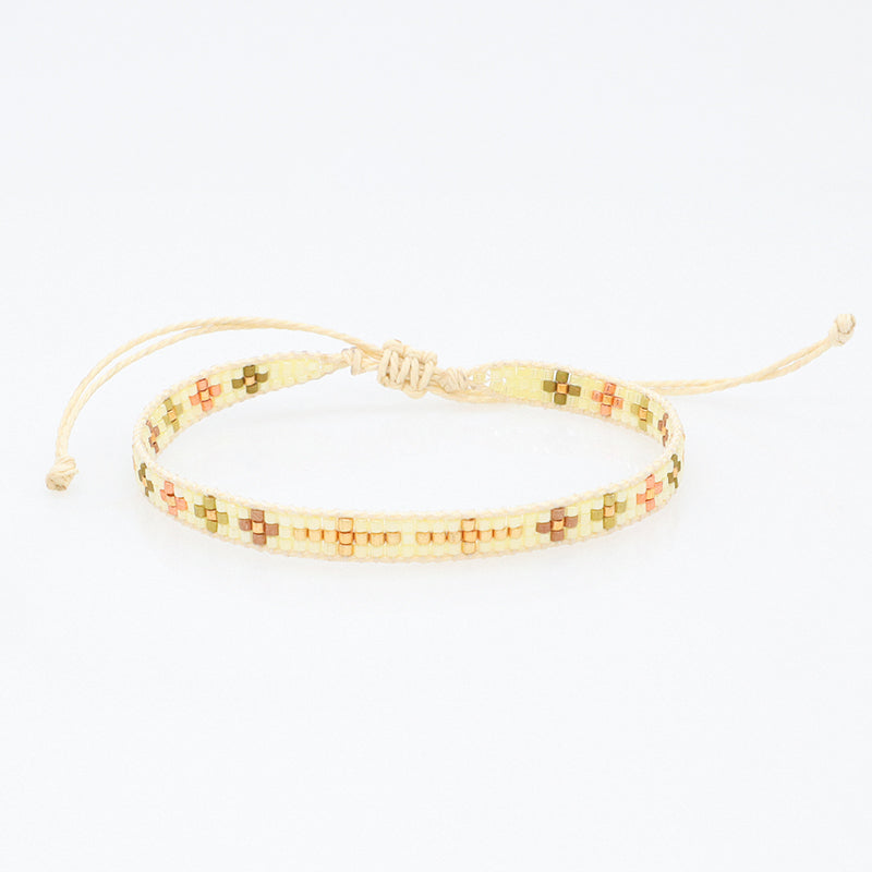 Custom New Fashion Braided Rope Adjustable Miyuki Bracelet Handmade Colorful Woven Miyuki Beads Bracelet Bangle Jewelry