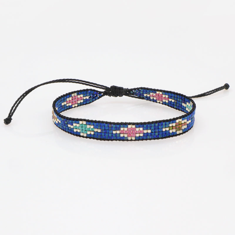 Multi Color Custom Handmade Miyuki Bracelet Jewelry adjustable Colorful Woven Bohemian Japanese Miyuki Beads bracelet for Women