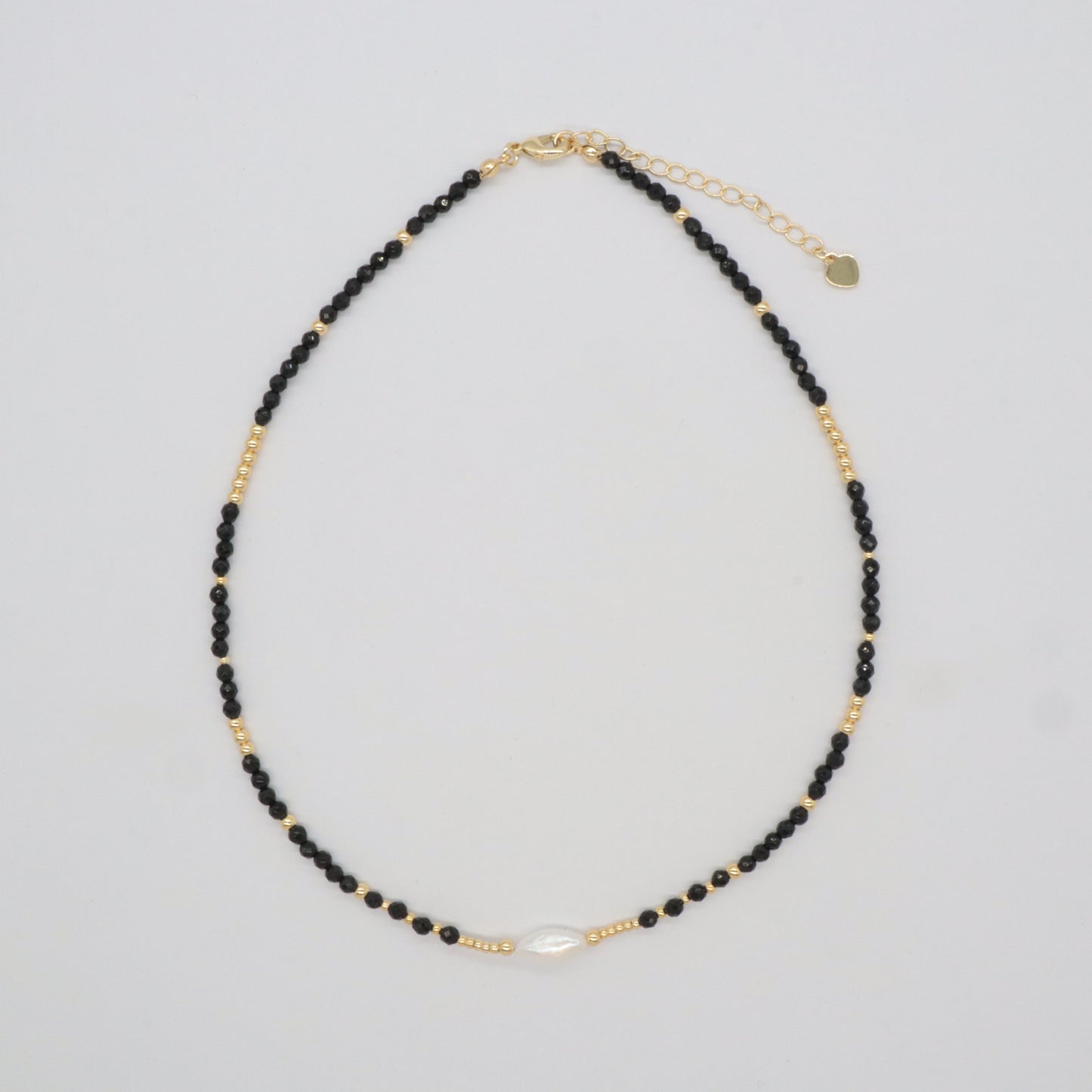 Custom Handmade 925 Sterling Silver Natural Stone Beads Jewelry Fresh Water Pearl Necklace