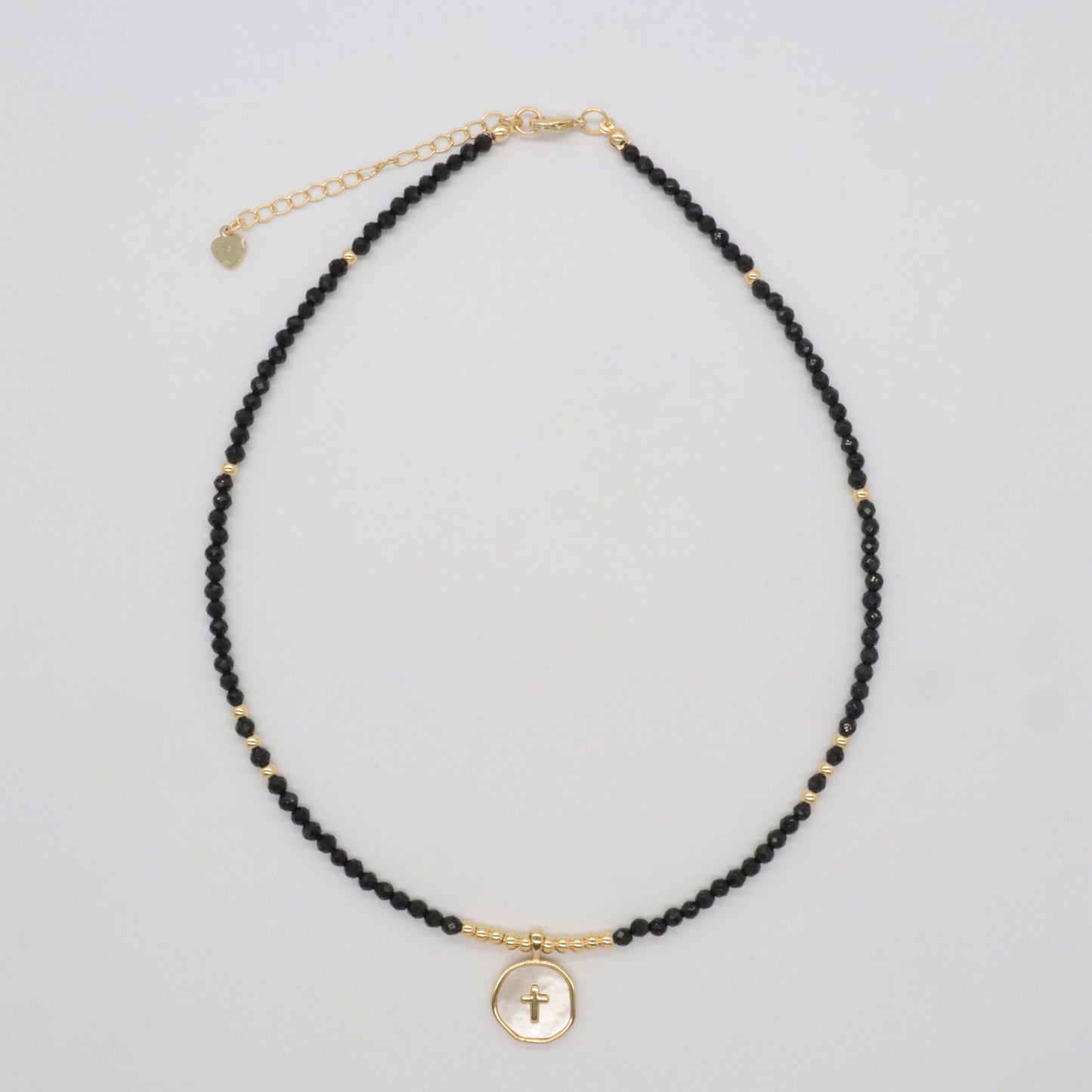 Wholesale Manufacture Trendy Customized Handmade Gold Plated 925 Sterling Silver Shell Pendant Natural Stone Beads Necklace