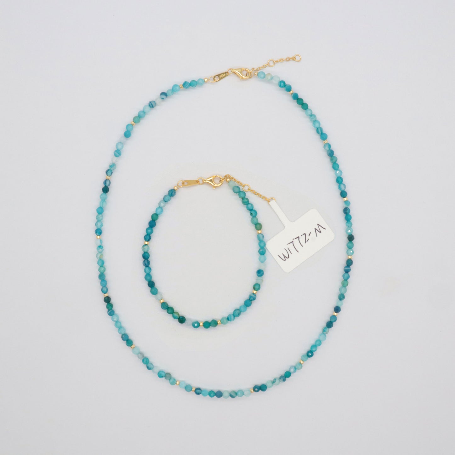 Custom Quality Manufacture Factory Wholesale Adjustable 925 Sterling Silver Handmade Natural Stone Necklace For Women