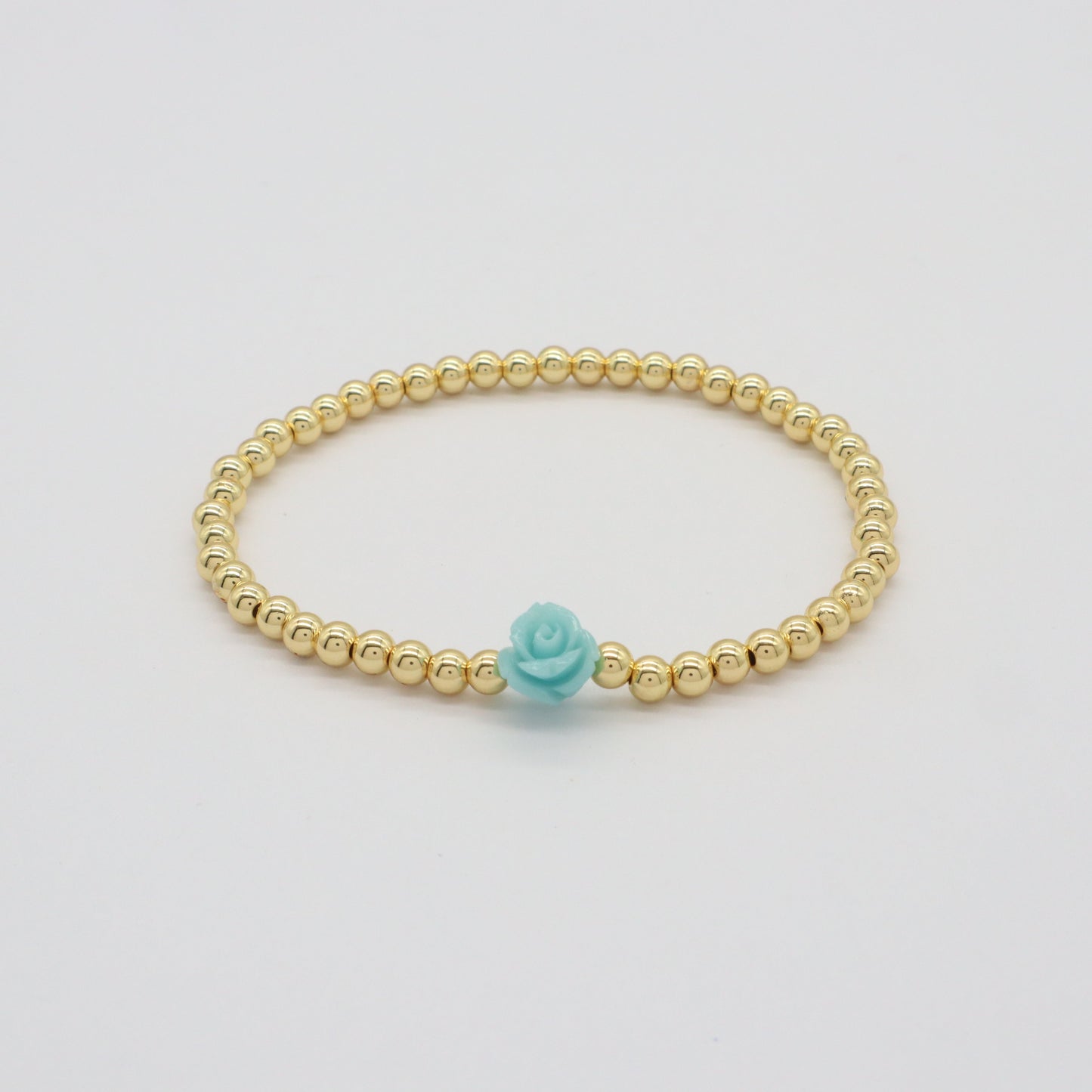 Wholesale Manufacture Newest Factory OEM Customized Handmade Fashionable 4mm Brass Bead Shell Charm Bracelet For Gift Women