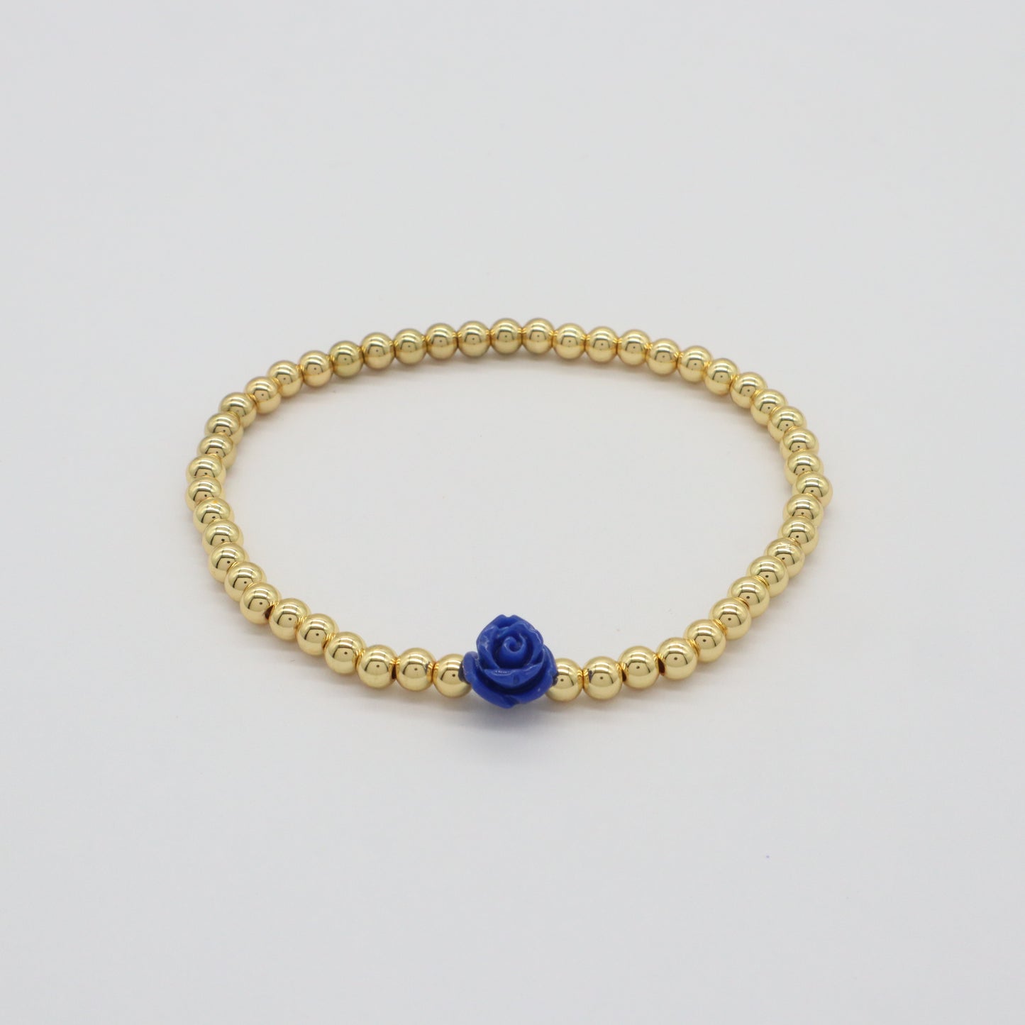 Newest Wholesale Manufacture Factory OEM Customized Handmade Fashionable 4mm Brass Bead Shell Charm Bracelet For Gift Women