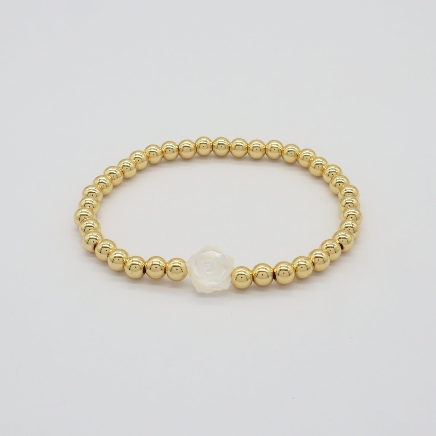 Factory Newest Wholesale Manufacture OEM Customized Handmade Fashionable Brass Bead Shell Charm Bracelet For Gift Women