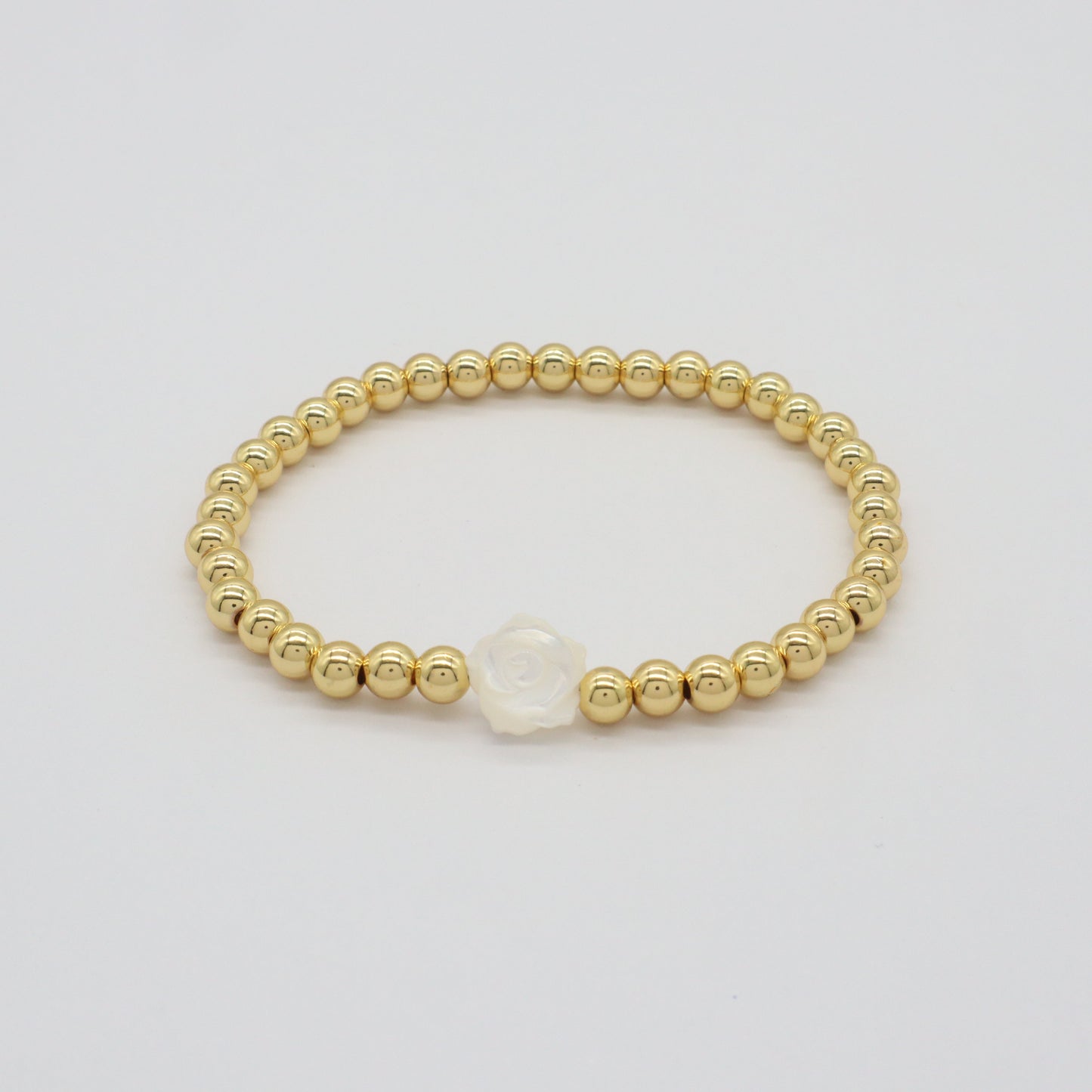 Factory Newest Wholesale Manufacture OEM Customized Handmade Fashionable Brass Bead Shell Charm Bracelet For Gift Women