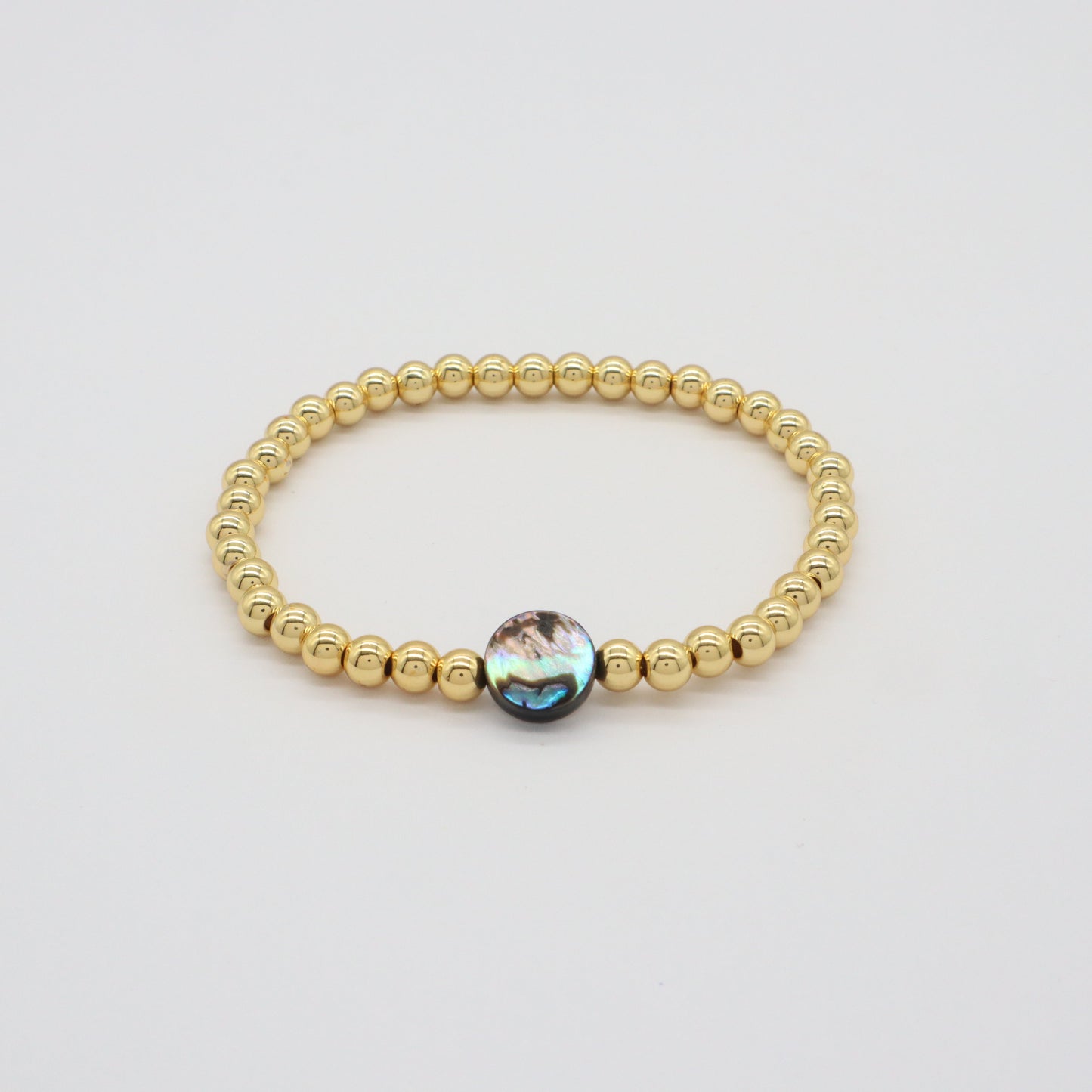 Factory Newest Wholesale Manufacture OEM Customized Handmade Fashionable Brass Bead Shell Charm Bracelet For Gift Women