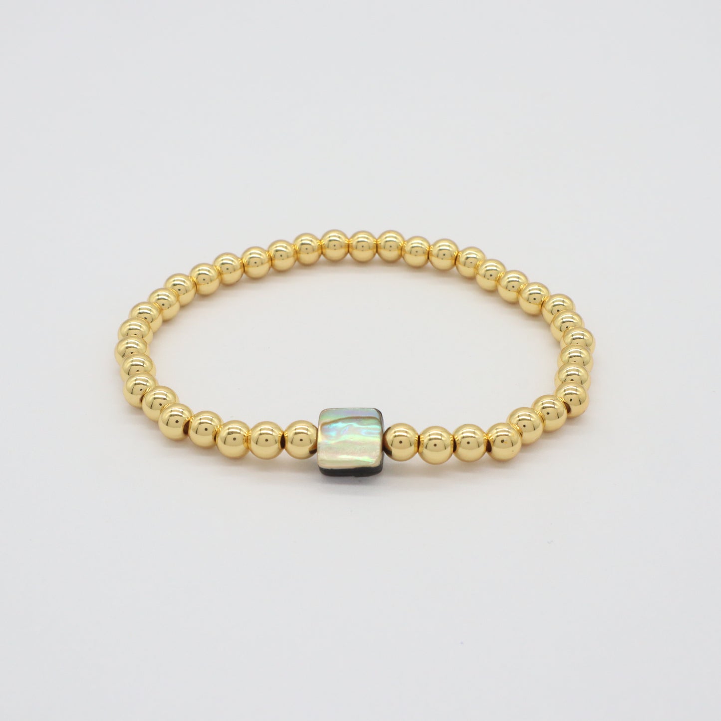 Factory Newest Wholesale Manufacture OEM Customized Handmade Fashionable Brass Bead Shell Charm Bracelet For Gift Women