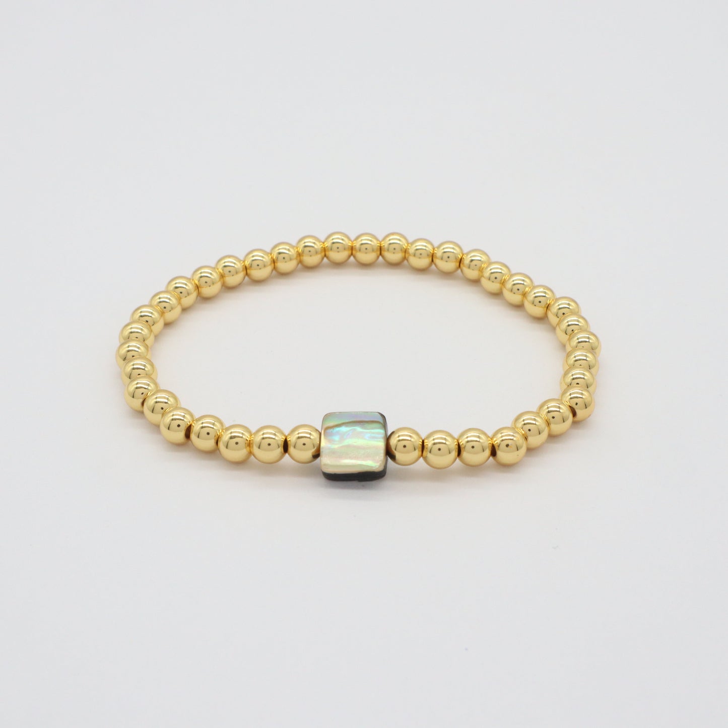 Factory Newest Wholesale Manufacture OEM Customized Handmade Fashionable Brass Bead Shell Charm Bracelet For Gift Women