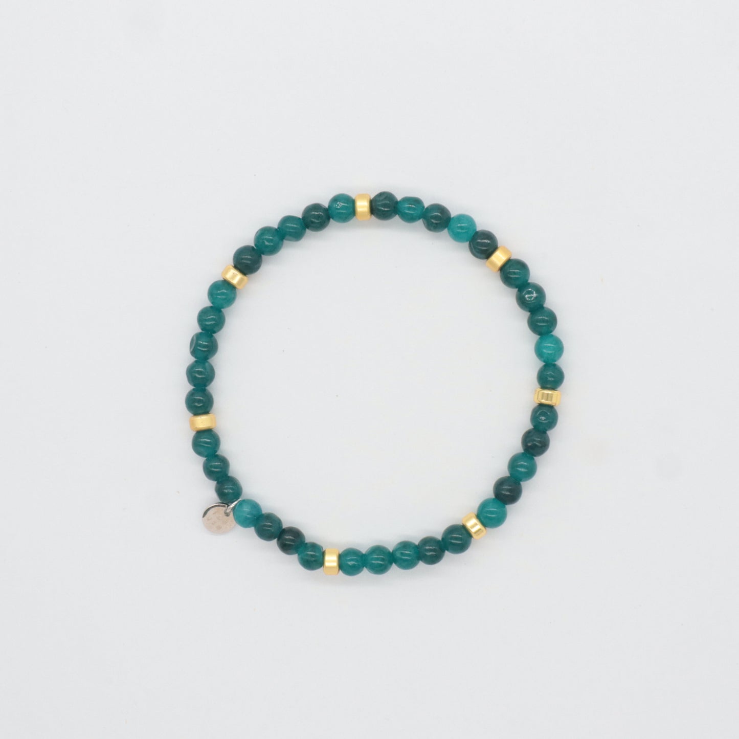 New Bulk Sale OEM Custom Handmade China Factory Fashion 925 Sterling Silver Bead Natural Stone Bracelet For Gift Women