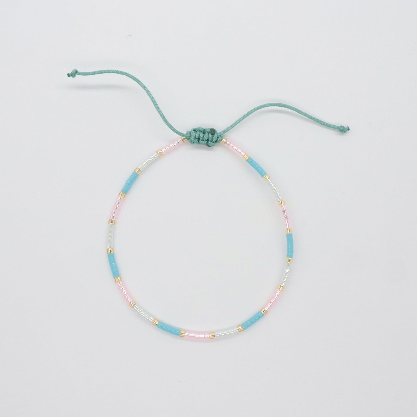 Hot Selling Custom Wholesales New Fashion Design Summer Girls Women Gifts Jewelry 16cm Adjustable Handmade Beads Bangle Miyuki Bracelet