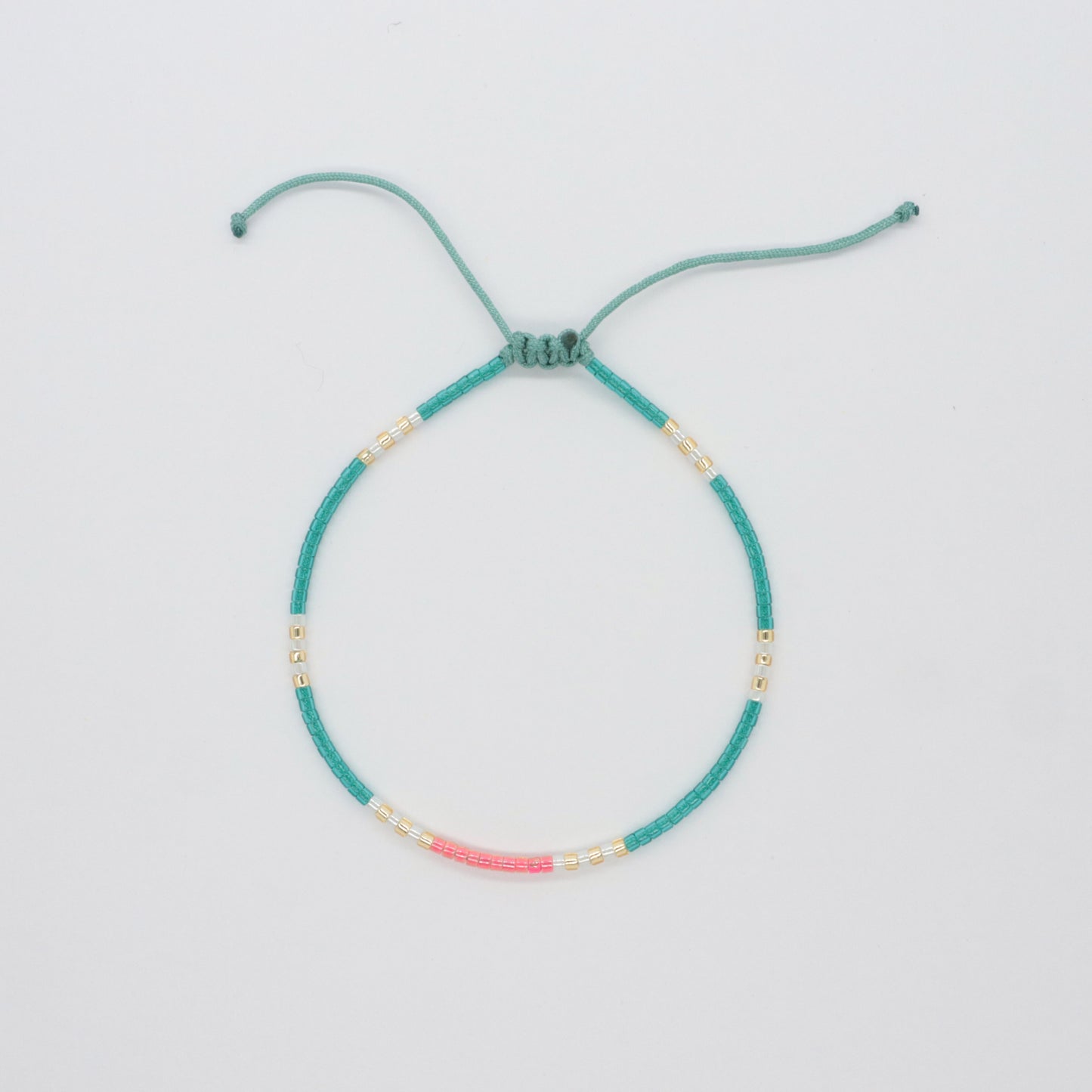 Hot Selling Custom Wholesales New Fashion Design Summer Girls Women Gifts Jewelry 16cm Adjustable Handmade Beads Bangle Miyuki Bracelet