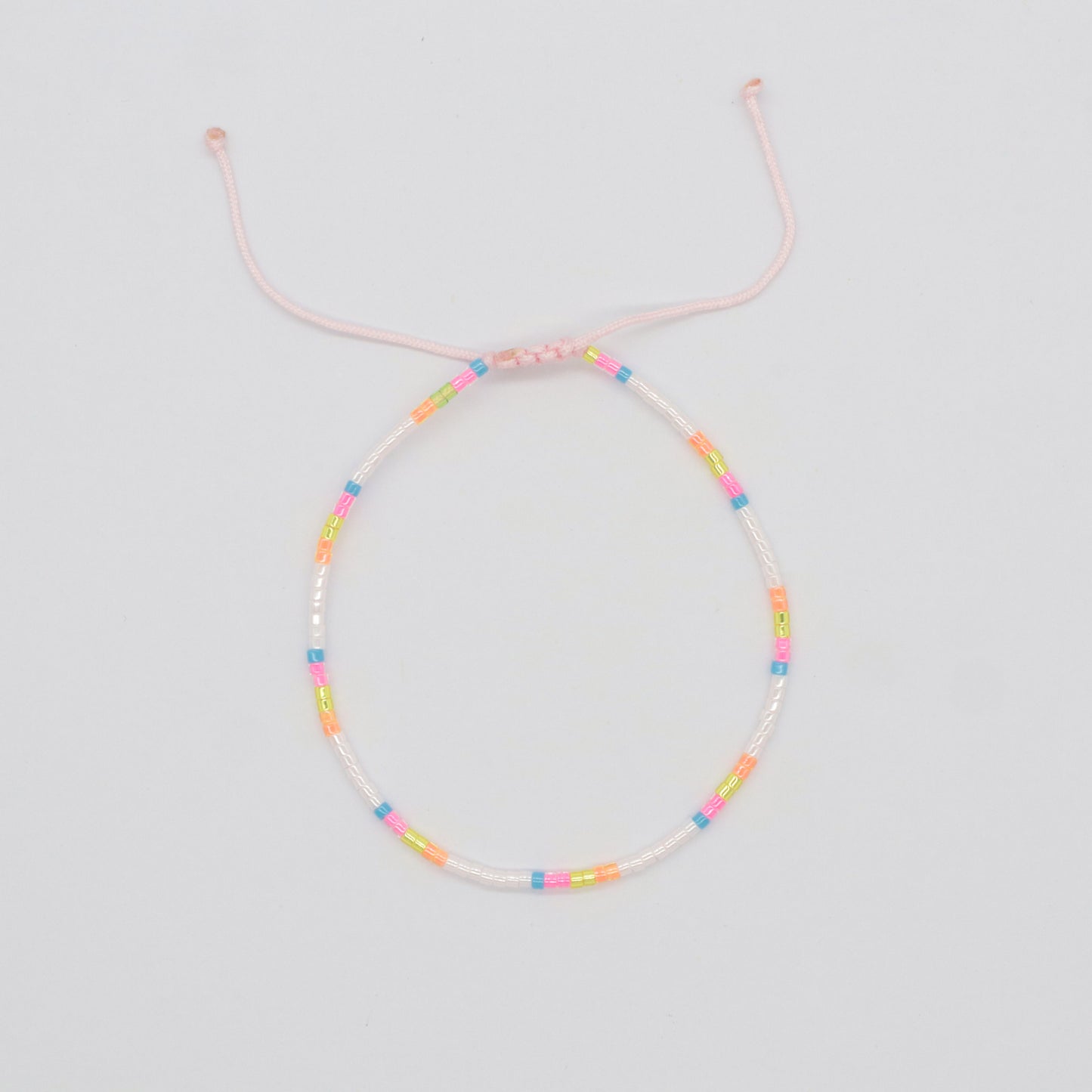 Hot Selling Custom Wholesales New Fashion Design Summer Girls Women Gifts Jewelry 16cm Adjustable Handmade Beads Bangle Miyuki Bracelet