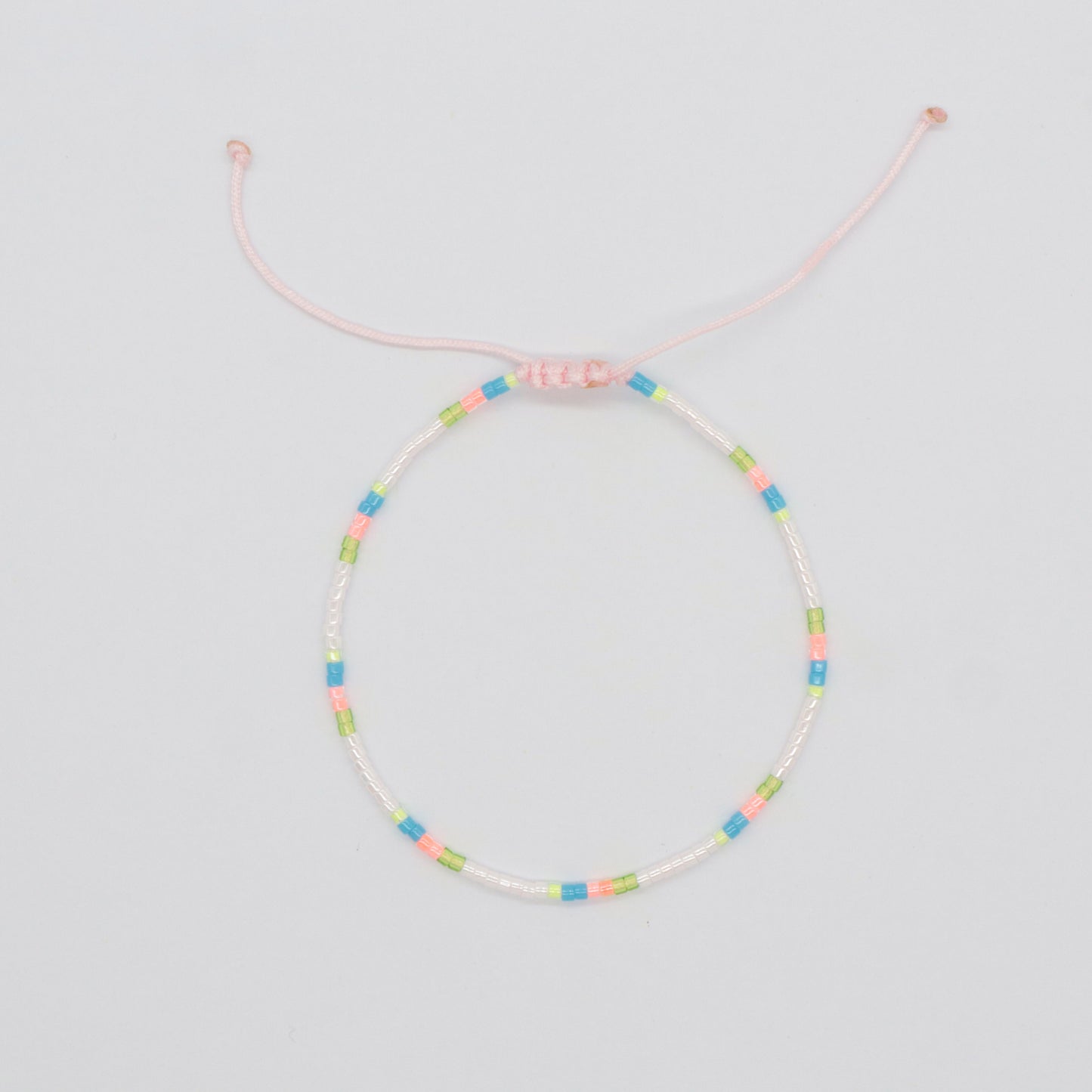 Hot Selling Custom Wholesales New Fashion Design Summer Girls Women Gifts Jewelry 16cm Adjustable Handmade Beads Bangle Miyuki Bracelet