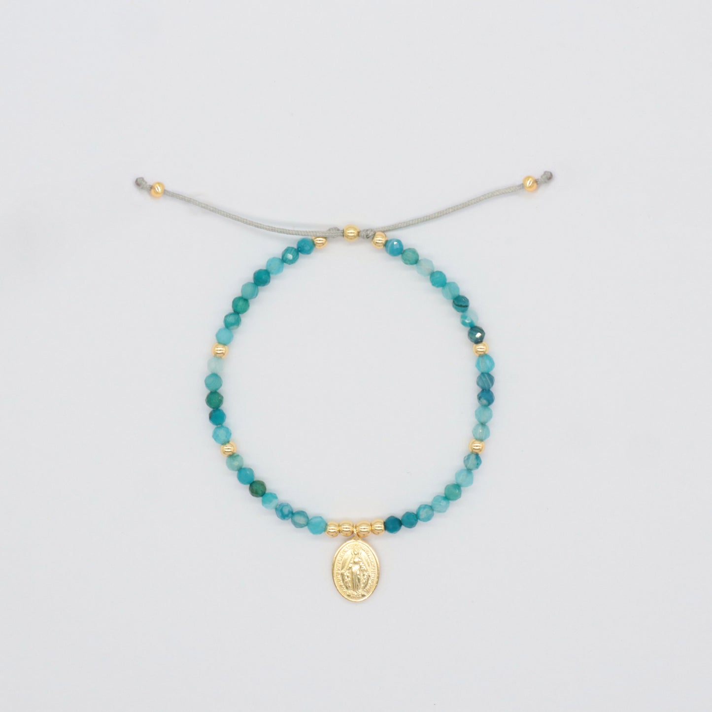 Newest Wholesale Custom Handmade China Factory Fashion 925 Sterling Silver Pendant Natural Stone Bracelet For Gift Women
