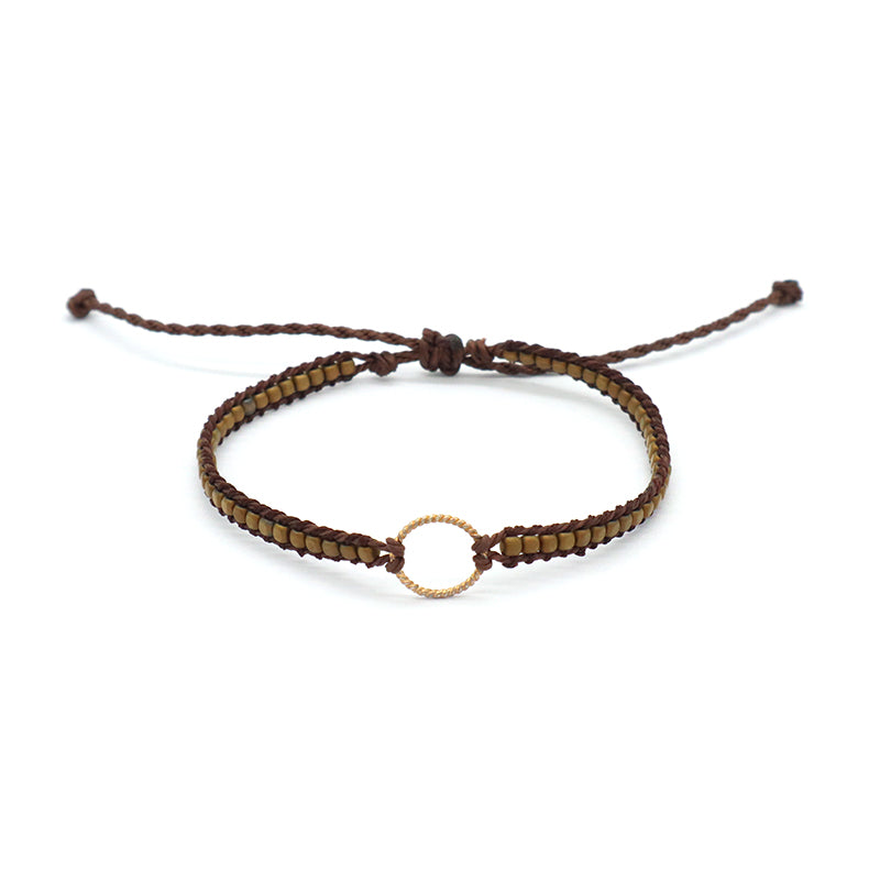 Wholesale China Factory Fashion Handmade OEM Customized Woven Adjustable 925 Sterling Silver Round Charm Hematite Beads Bracelet