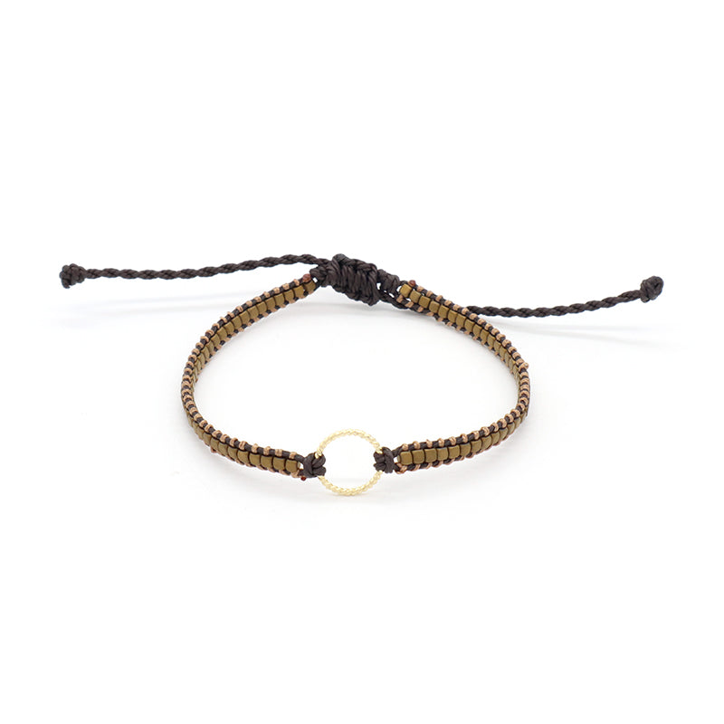 Wholesale China Factory Fashion Handmade OEM Customized Woven Adjustable 925 Sterling Silver Round Charm Hematite Beads Bracelet