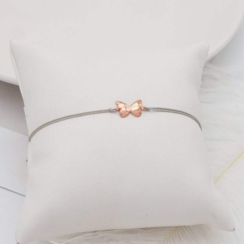 Custom Wholesale Baby Girl Women Moon Heart Anchor Keys Butterfly 925 Sterling Silver Small Charm Bracelets
