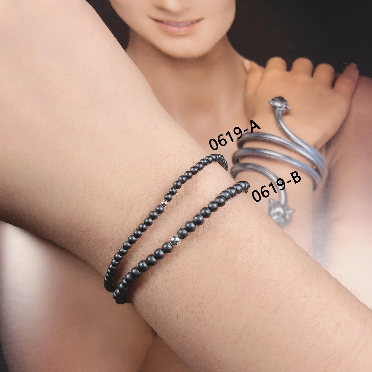 Hot Selling Wholesale & Retail Low MOQ Competitive Price Bracelet Original Color Matt Finished Hematite Beads Bracelet For Men