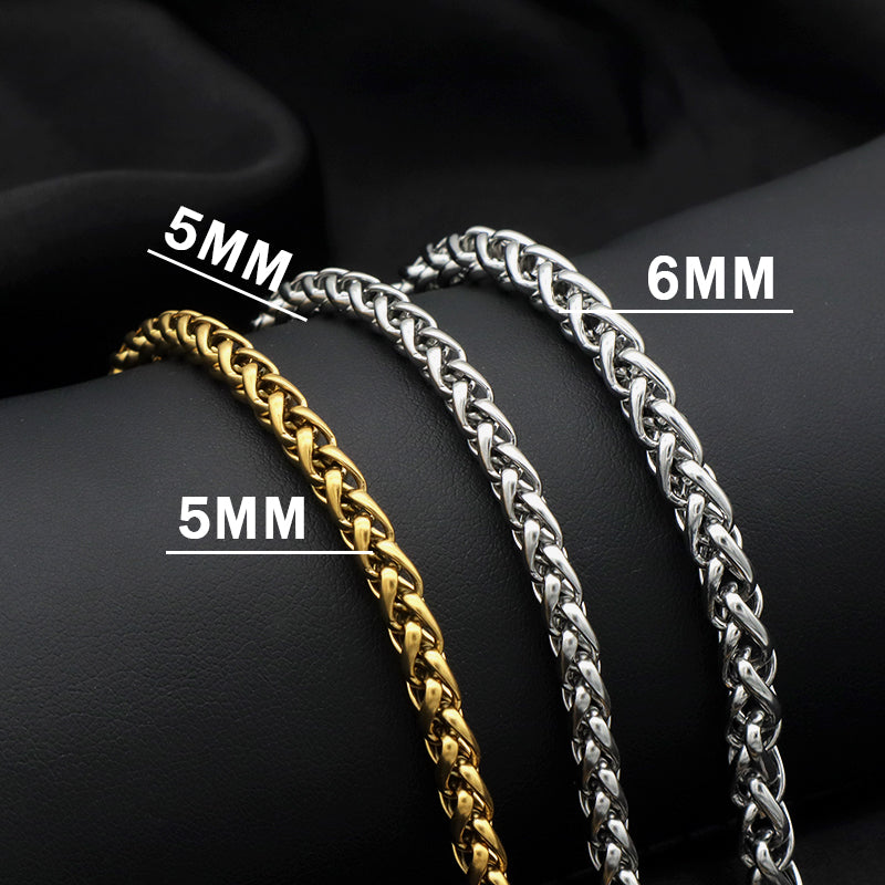 Handmade Customizable stainless steel bracelet