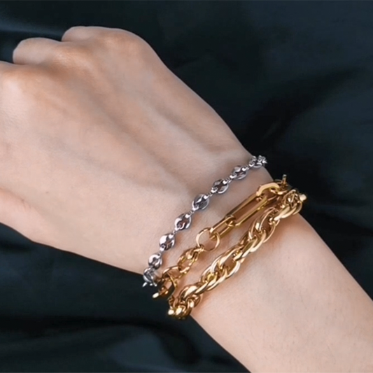 Handmade Customizable stainless steel bracelet