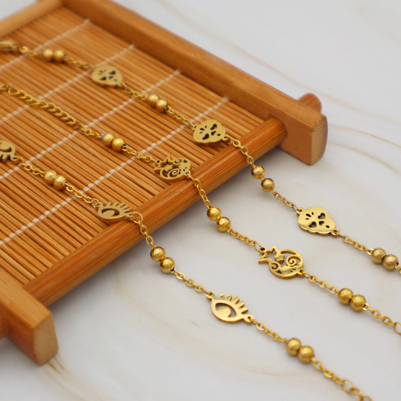 Handmade Customizable stainless steel bracelet