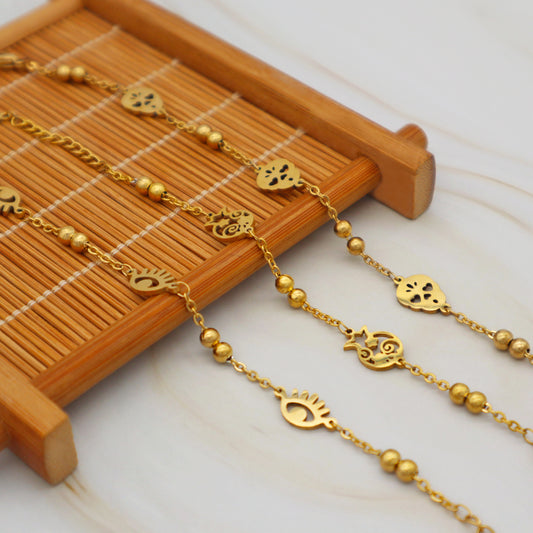 Handmade Customizable stainless steel bracelet