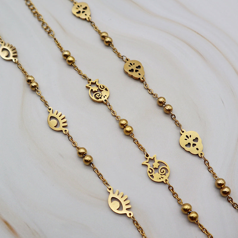 Handmade Customizable stainless steel bracelet