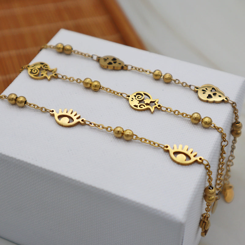 Handmade Customizable stainless steel bracelet