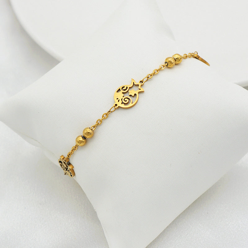 Handmade Customizable stainless steel bracelet