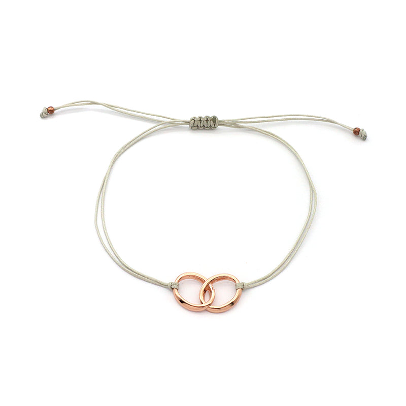 Custom Trendy Woman Girl Jewelry Rose-gold Plating Star Plane Circle Bear Adjustable 925 Sterling Silver Small Charms  Bracelets