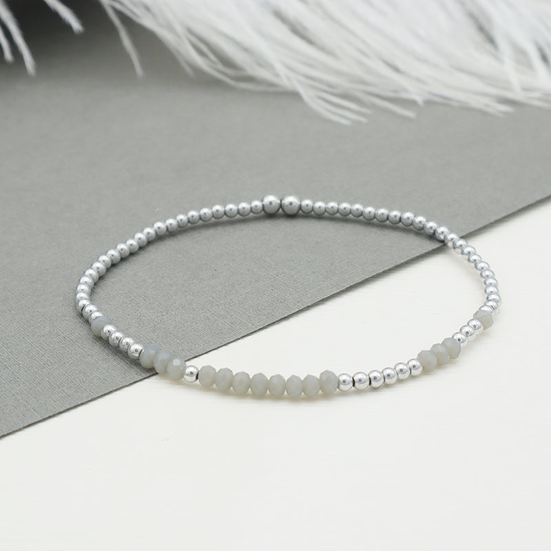 Fashion Jewelry Crystal Bracelet Custom Girls Kids Handmade Charms Beaded Bracelets Jewelry Set