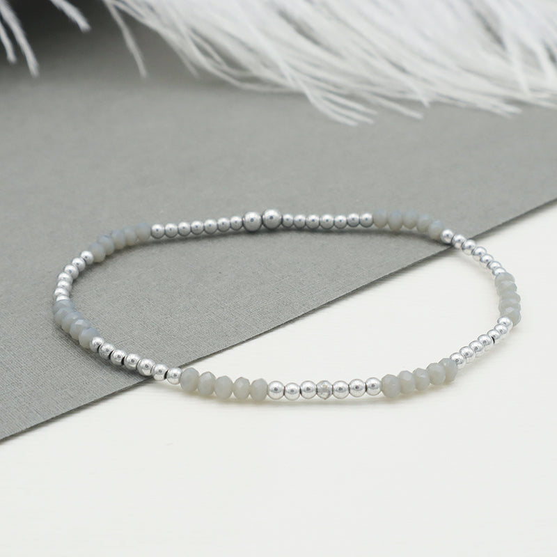Fashion Jewelry Crystal Bracelet Custom Girls Kids Handmade Charms Beaded Bracelets Jewelry Set