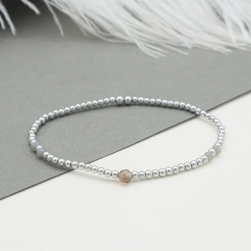Fashion Jewelry Crystal Bracelet Custom Girls Kids Handmade Charms Beaded Bracelets Jewelry Set