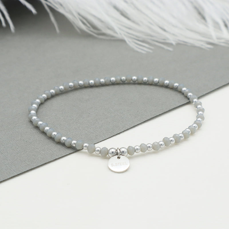 Fashion Jewelry Crystal Bracelet Custom Girls Kids Handmade Charms Beaded Bracelets Jewelry Set