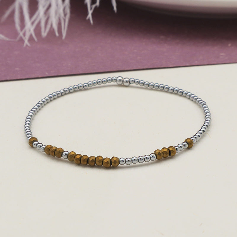Oem Fashion Customized Manufacture China Factory Smart Beads Bracelets Handmade Wholesale Charms Men Bracelets  Jewelry Set
