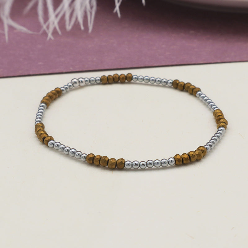 Oem Fashion Customized Manufacture China Factory Smart Beads Bracelets Handmade Wholesale Charms Men Bracelets  Jewelry Set