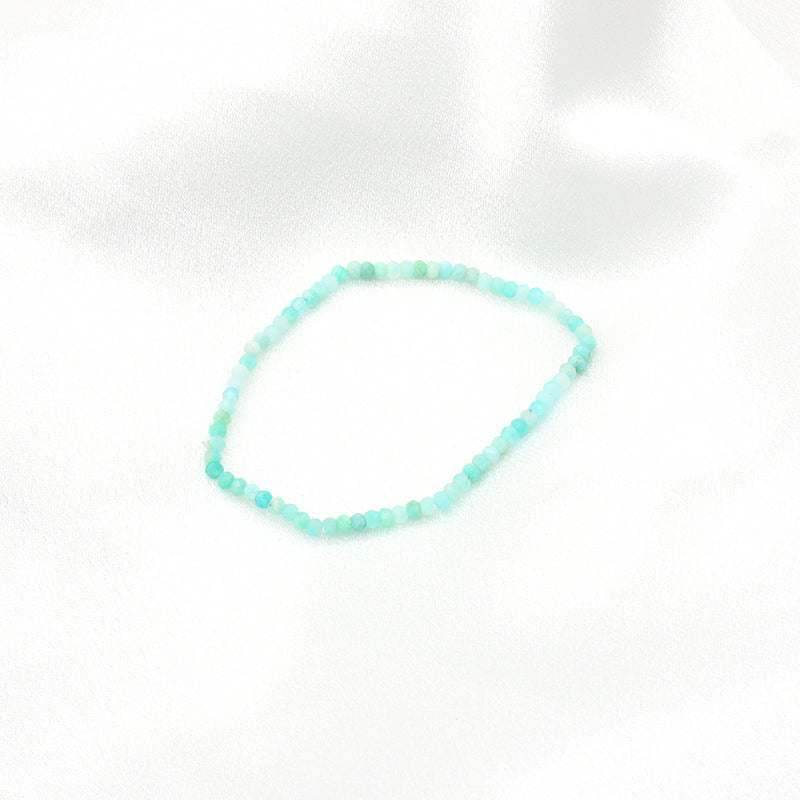 Wholesale Handmade Women Girls Kids OEM Purple Pink Blue Various Natural Stone Bracelets Bangle Jewelry Custom Bead Bracelet