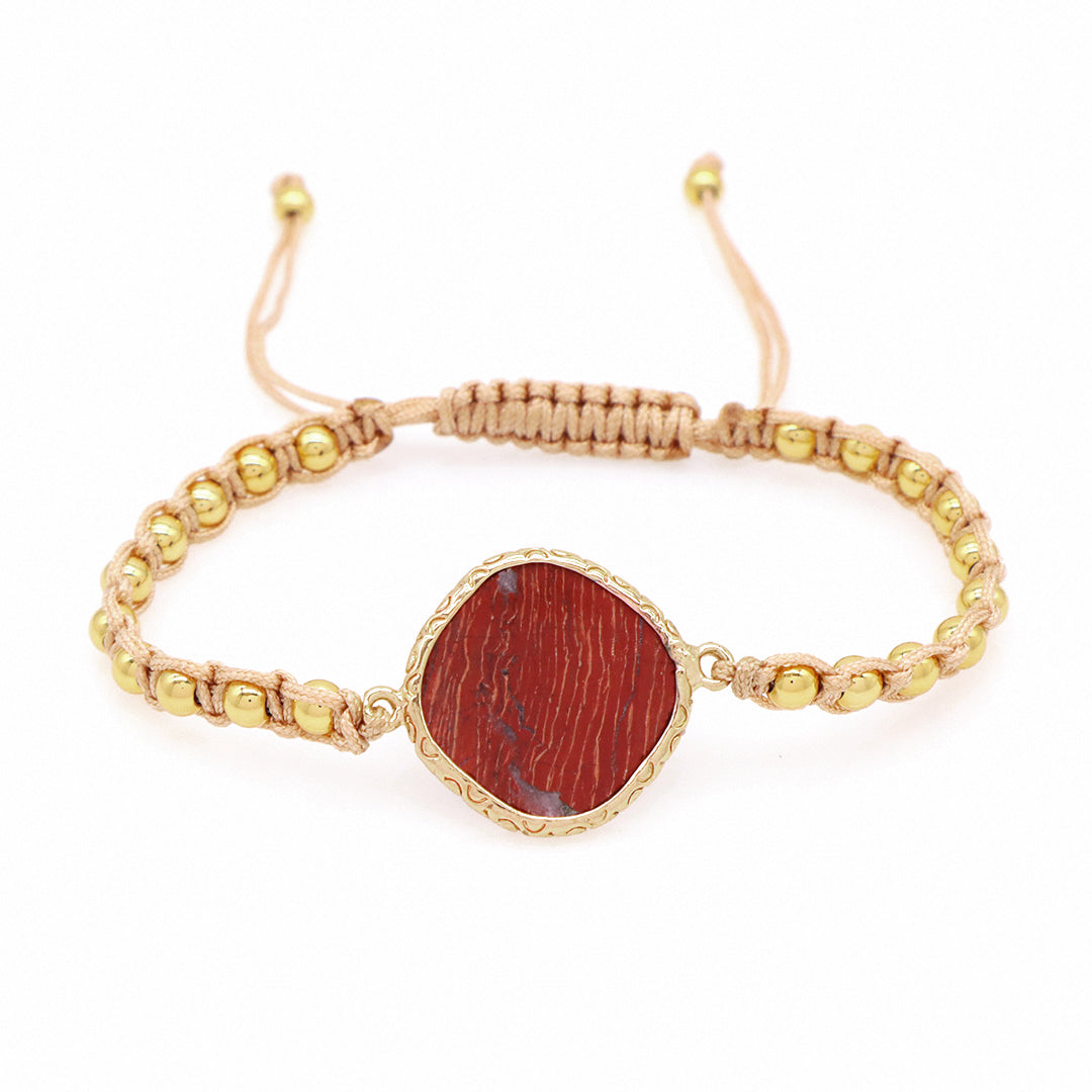 Handmade Natural Stone Bracelet Necklace Valentine Day Gift set Jewelry Wholesale OEM Customized Factory Manufacture Jewelry Set