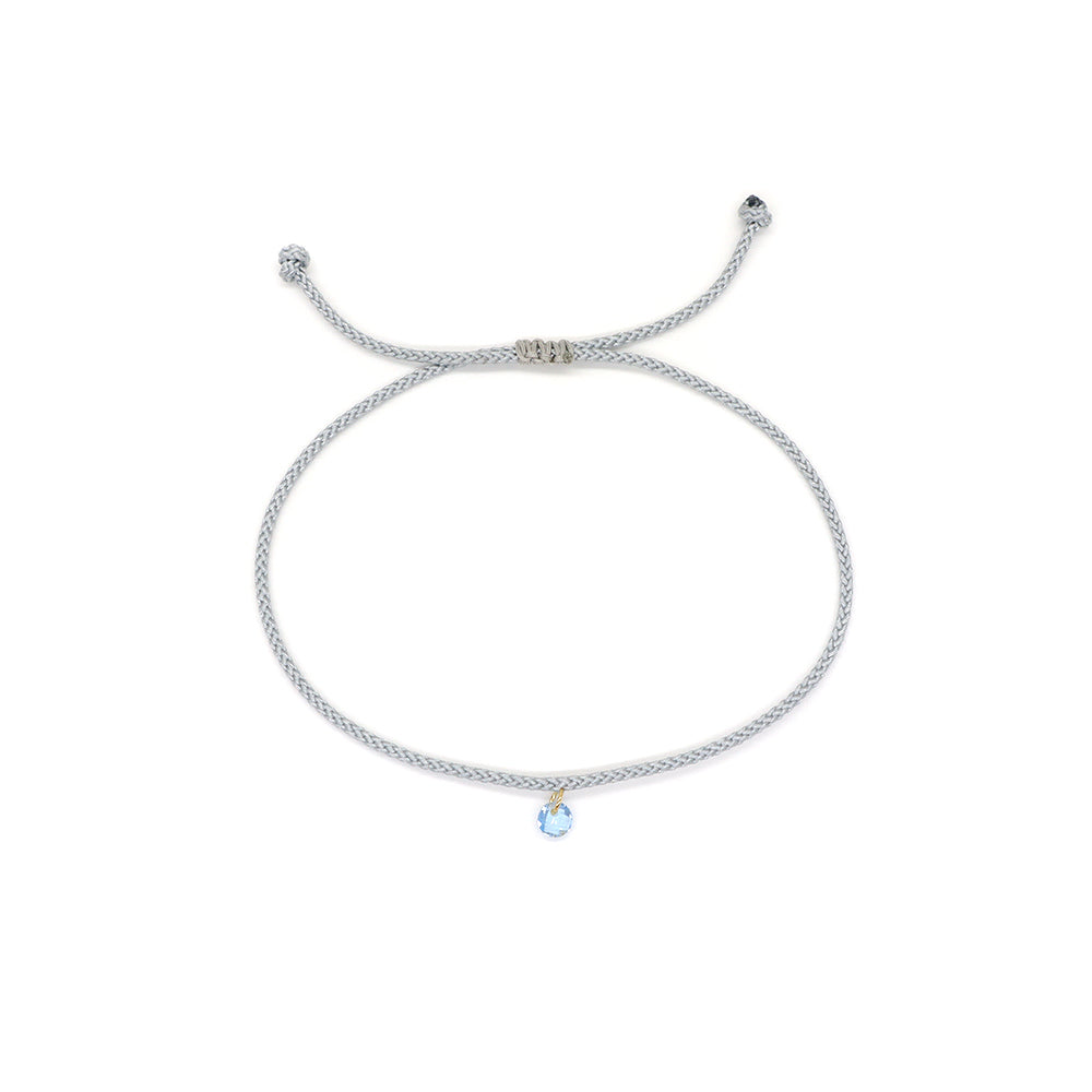 OEM Manufacture Custom Factory Gift Handmade Braided Rope Adjustable 925 silver sterling CZ Charm Bracelet For Teen Girl Women