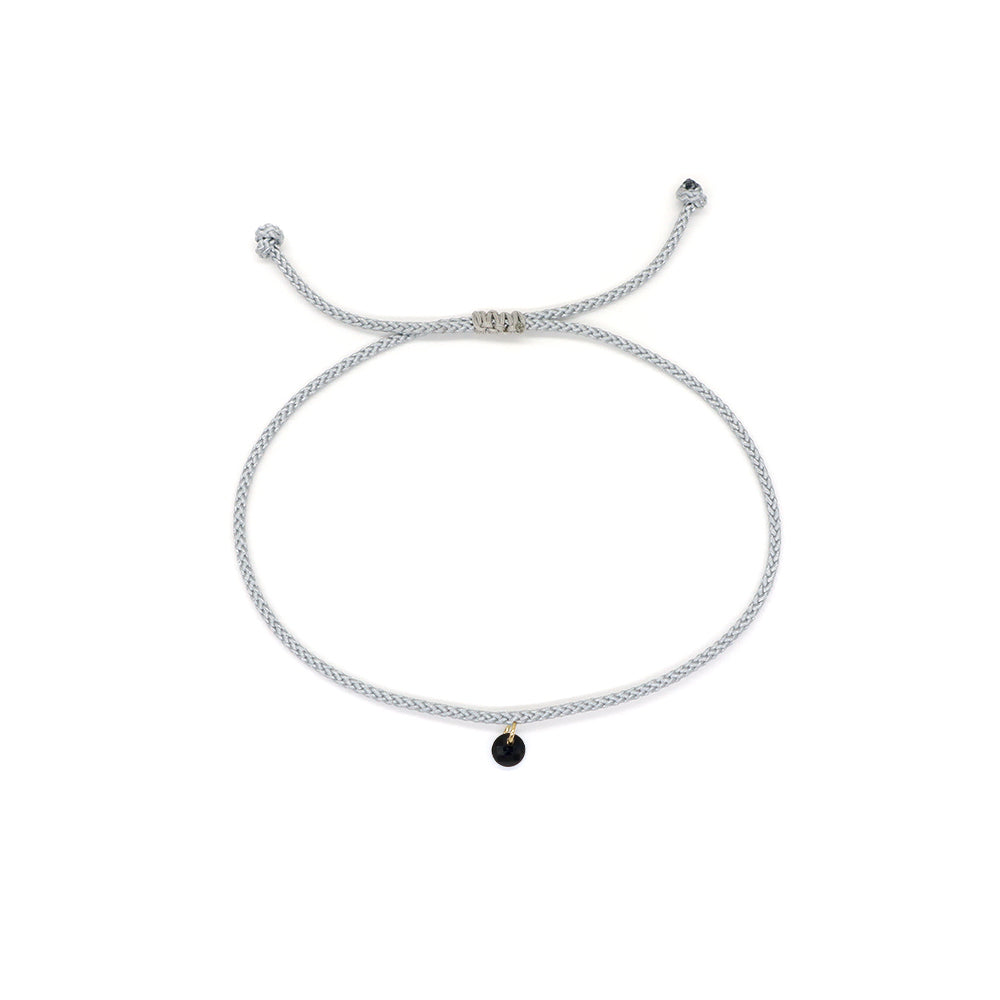 OEM Manufacture Custom Factory Gift Handmade Braided Rope Adjustable 925 silver sterling CZ Charm Bracelet For Teen Girl Women
