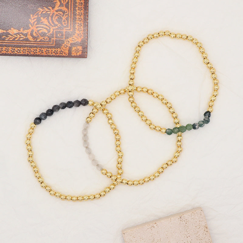 Custom Fashion Wholesale Factory Jewelry Handmade elastic CZ Sea Star Charm 7mm Natural Fresh Water Pearl Bracelet For Women