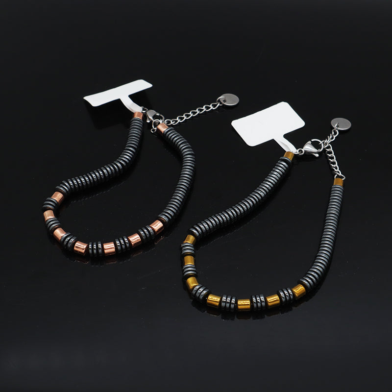 New Arrival Manufacture Wholesale Customized China Factory Fashionable Jewelry Gift Women Gold Beads Charm Adjustable Stainless Steel Bracelet Bangle