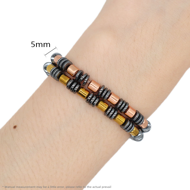 New Arrival Manufacture Wholesale Customized China Factory Fashionable Jewelry Gift Women Gold Beads Charm Adjustable Stainless Steel Bracelet Bangle