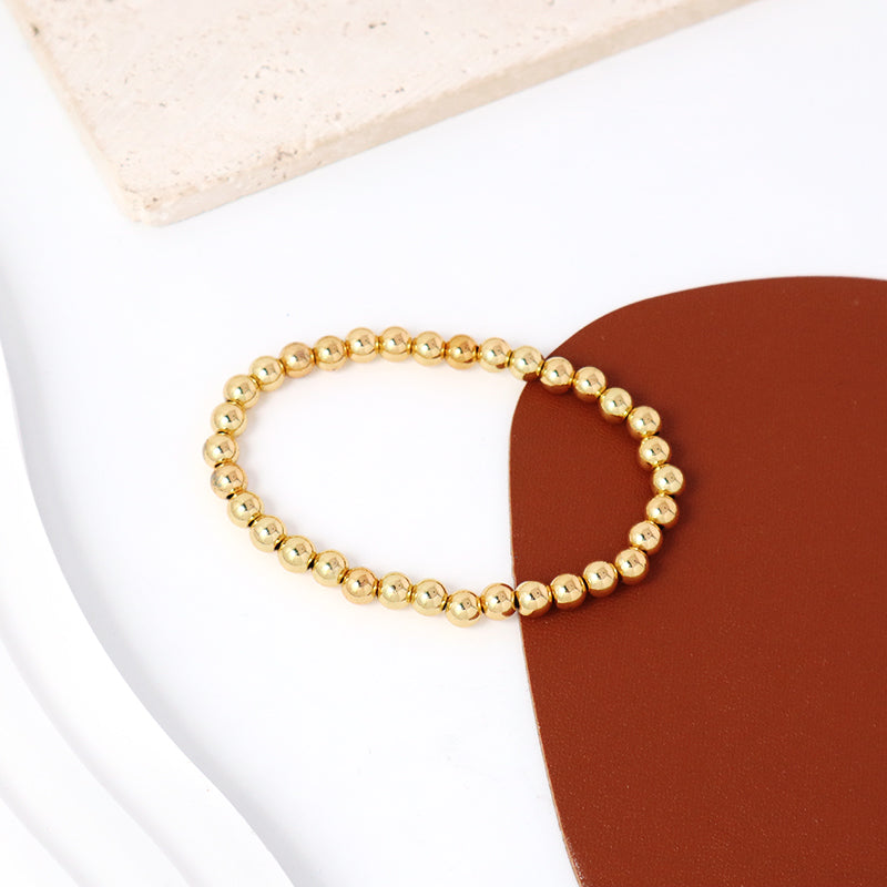 Wholesale Handmade OEM Custom Gemstone Elastic Energy Yoga Bracelet Jewelry 3mm Healing Natural Stone Beaded Bracelet For Women