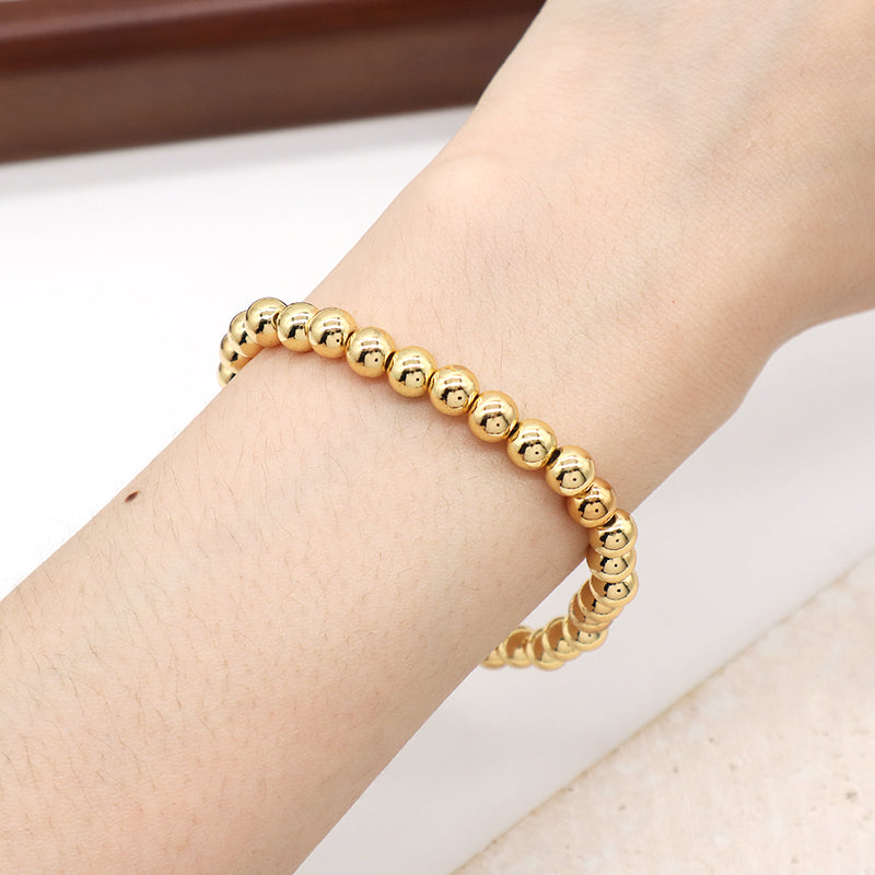Wholesale Handmade OEM Custom Gemstone Elastic Energy Yoga Bracelet Jewelry 3mm Healing Natural Stone Beaded Bracelet For Women
